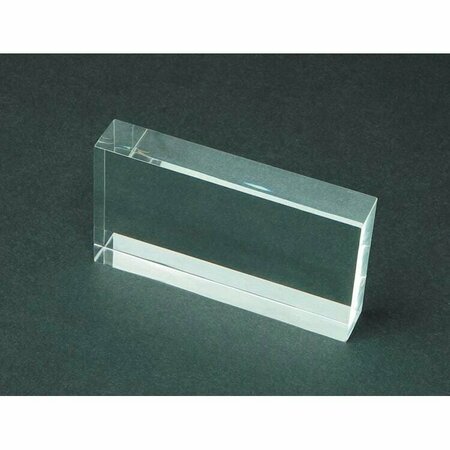 FREY SCIENTIFIC Rectangular Prism -Acrylic, 125 x 65 x 20 millimeter RCB125